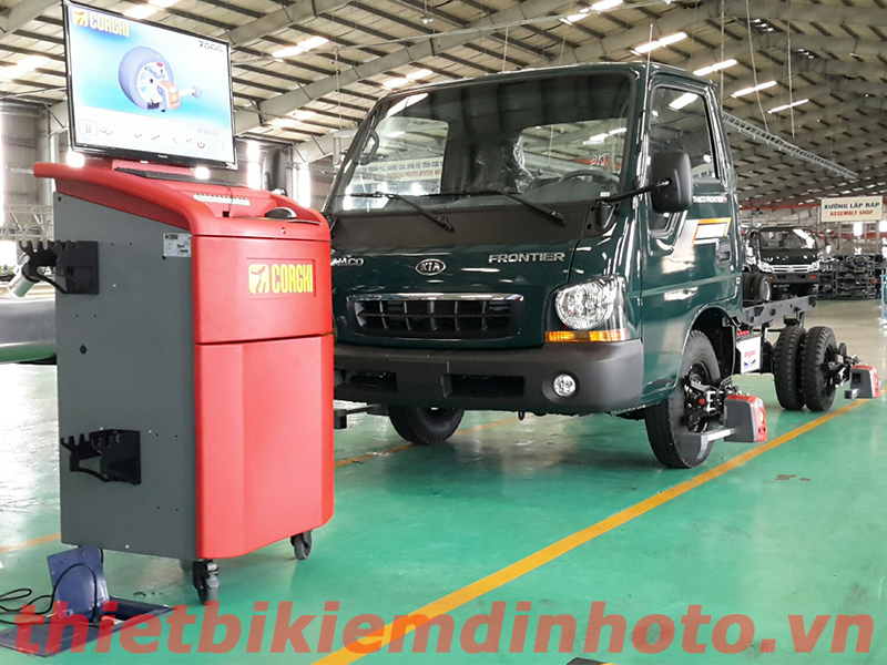 máy cân chỉnh lái điện tử, thiết bị cân chỉnh lái, thiết bị cân chỉnh lái điện tử, EXACT 7000